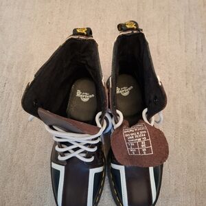 Dr. Martens 1460 Pascal Brit Union Jack Boots Size US 7